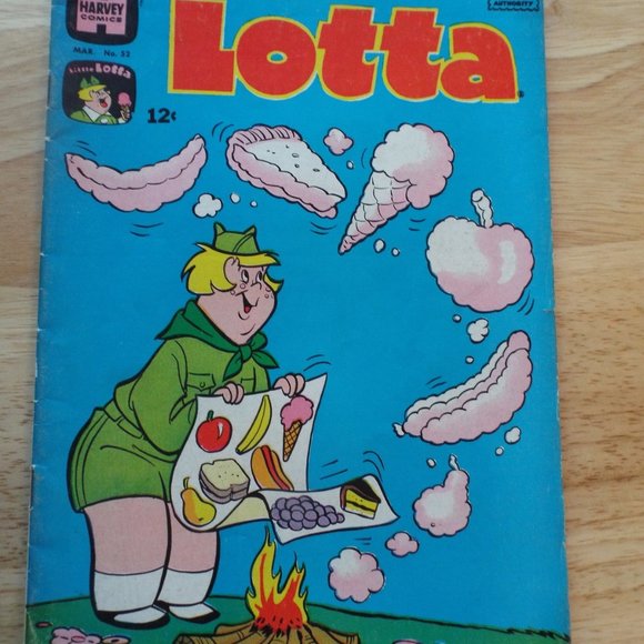 Vintage 1964 Little Lotta #52 Harvey Comic Book Silver Age - Picture 1 of 2